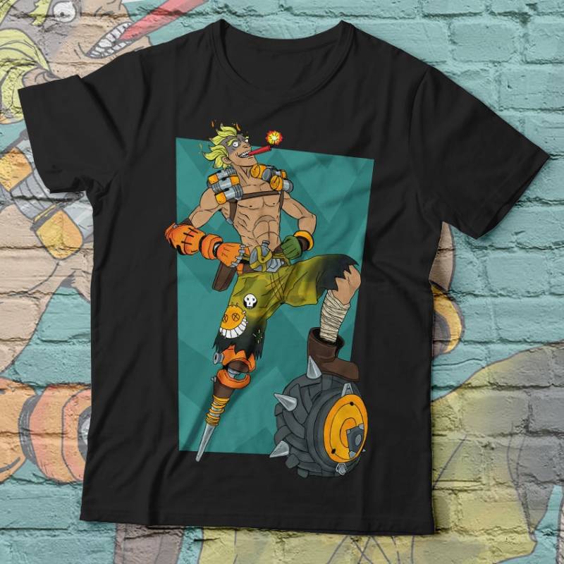 Junkrat || Von Uns Mit Liebe Entworfenes T-Shirt von ShirtCakeClothing