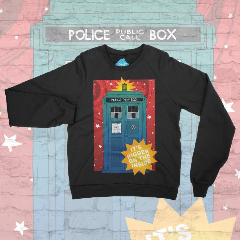 Tardis || Von Uns Mit Liebe Entworfenes Sweatshirt von ShirtCakeClothing