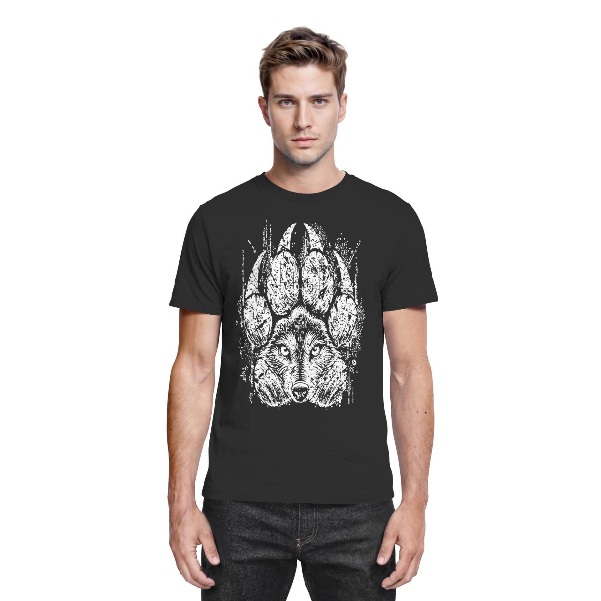 Wolf T-Shirt, Geschenkidee Mann, Grunge Shirt, Tierdruck Wolf T-Shirt, Geschenkidee Mann, Grunge Shirt, Tierdruck von ShirtDaniel