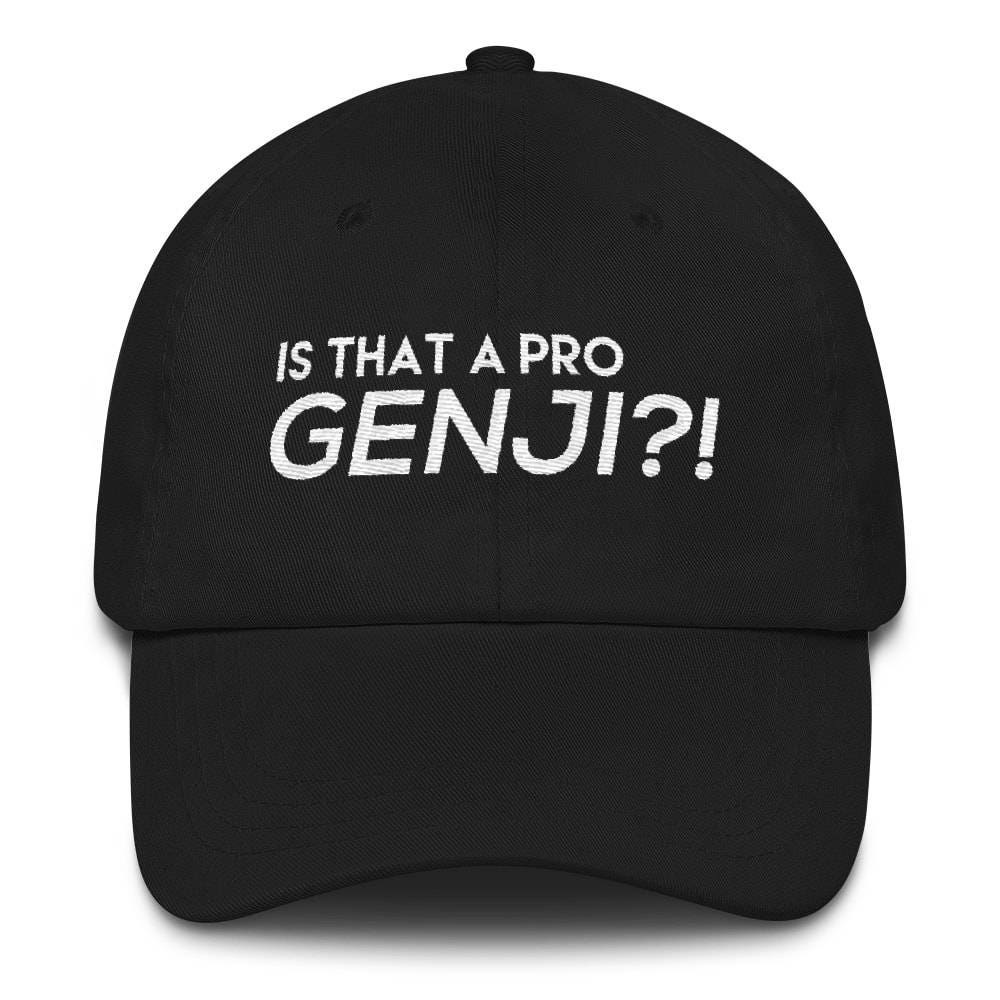 Ist Das Ein Pro Genji? Papa-Cap/Genji Baseball-Mütze Kappe Kopfbedeckung Funny Gamer Hut Geschenk Geek Gear von ShirtGameStrong