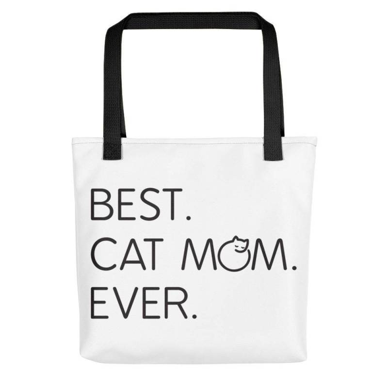 Lustige Beste Katzenmama Je Tragetasche/Geschenk Für Katzenliebhaber Cat Mom Einkaufstasche Lustige Tote Bag Tasche Katze Mütter Besitzer von ShirtGameStrong