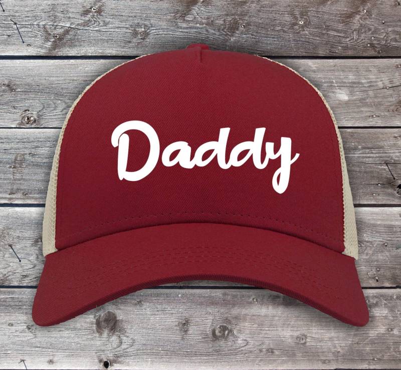 Basecap Trucker Cap "Daddy" Mütze Papa Daddy Vater Meshcap Mesh von ShirtInStyle