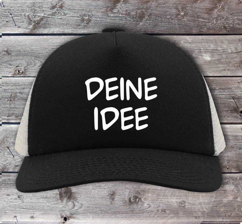 Basecap Trucker Cap "Wunschtext" Wunschname Name Text Mütze Papa Daddy Vater Meshcap Mesh von ShirtInStyle