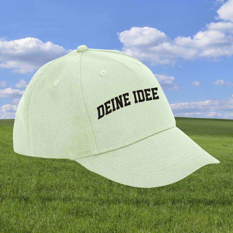 Kinder Junior Capy Basecap Mit Wunschtext Text Idee Cap Mütze Your Text Wunschname Cotton von ShirtInStyle