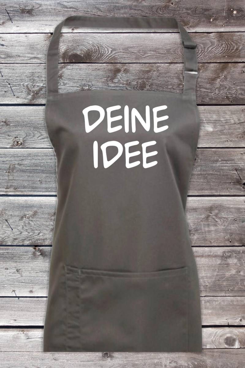 Koch Back Latzschürze Schürze Wunschname Wunschtext Text Geschenkidee Bäcker von ShirtInStyle