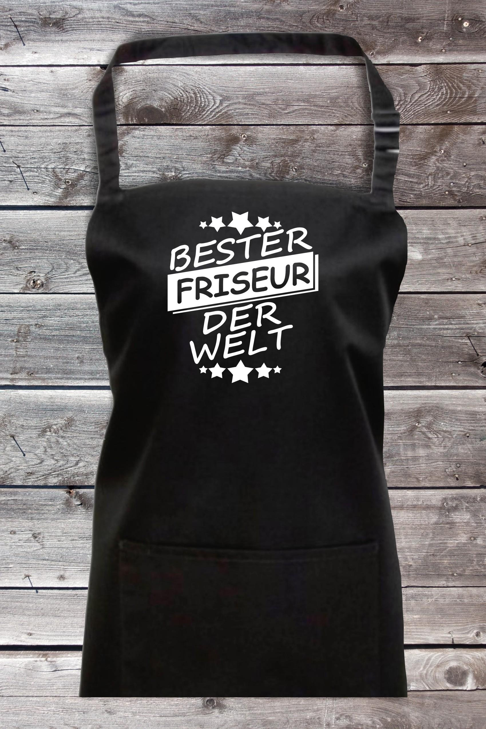 Koch Backschürze "Bester Friseur Der Welt" Grillen Grillschürze Schürze Heimwerker Garten Latzschürze Koch Backschürze "Bester Friseur Der Welt" Grillen Grillschürze Schürze Heimwerker Garten Latzschürze von ShirtInStyle