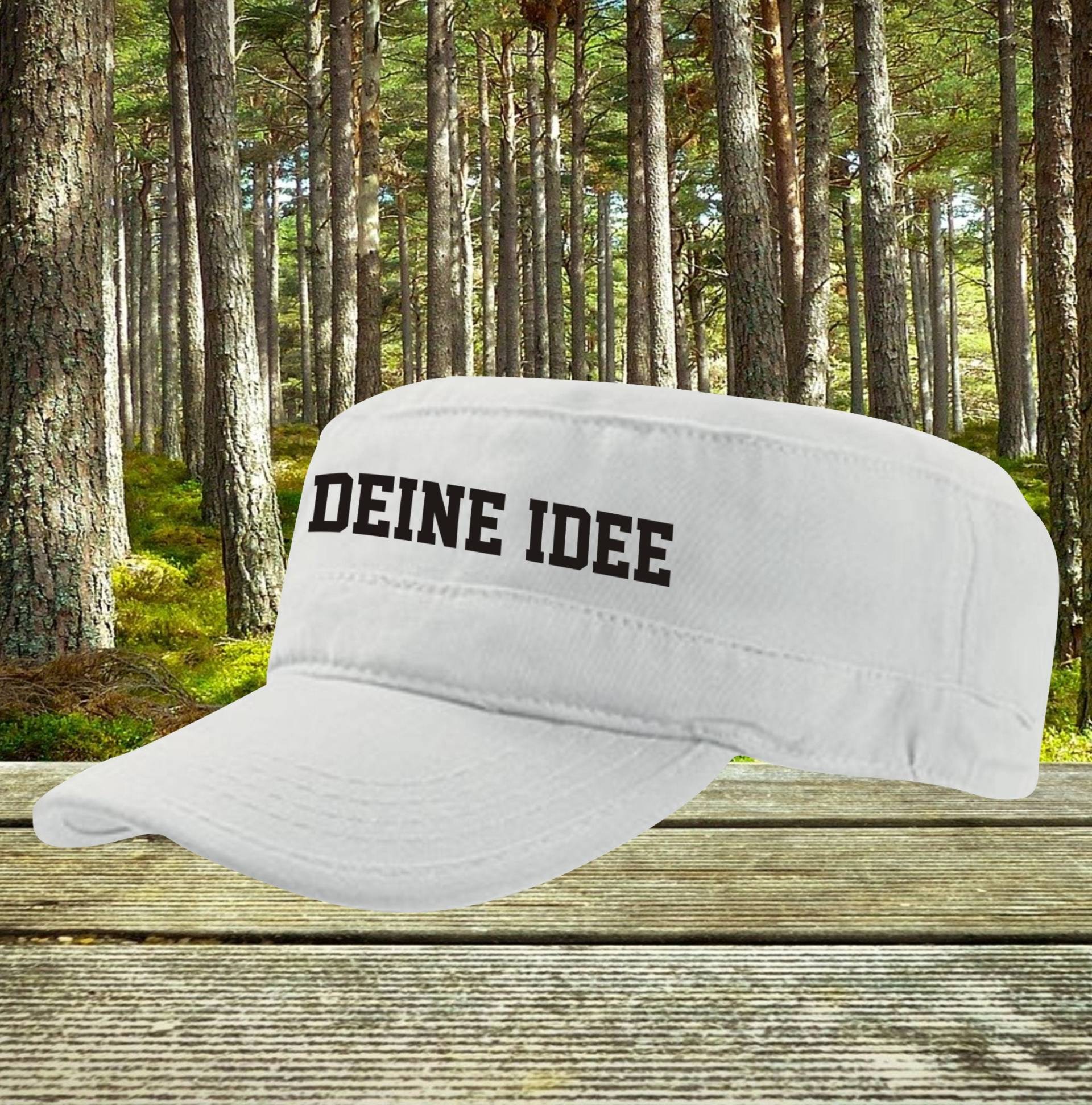 Mütze Army Cap Capy Basecap Mit Wunschtext Text Idee Your Text Wunschname von ShirtInStyle