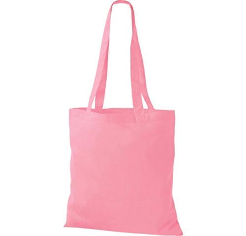 Shirtinstyle Premium Stoffbeutel Baumwolltasche Beutel Shopper Umhängetasche, Farbe classicpink von Shirtinstyle