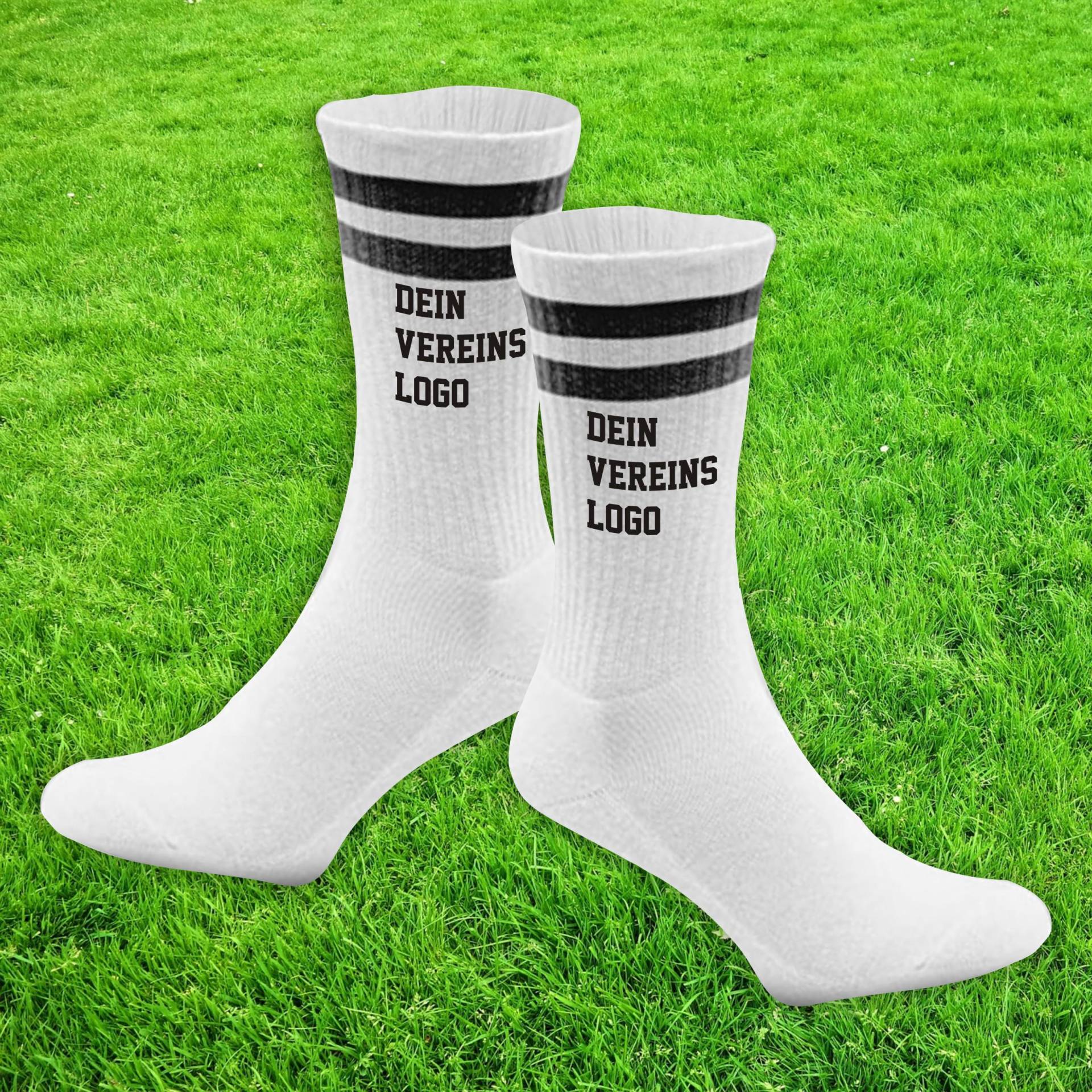 Socken Tennissocken Mit Wunschtext Botschaft Idee Vereins Logo Wunschdruck Geschenk Tennis Socks Größe 27-46 Kinder Erwachsene 13 Farben von ShirtInStyle