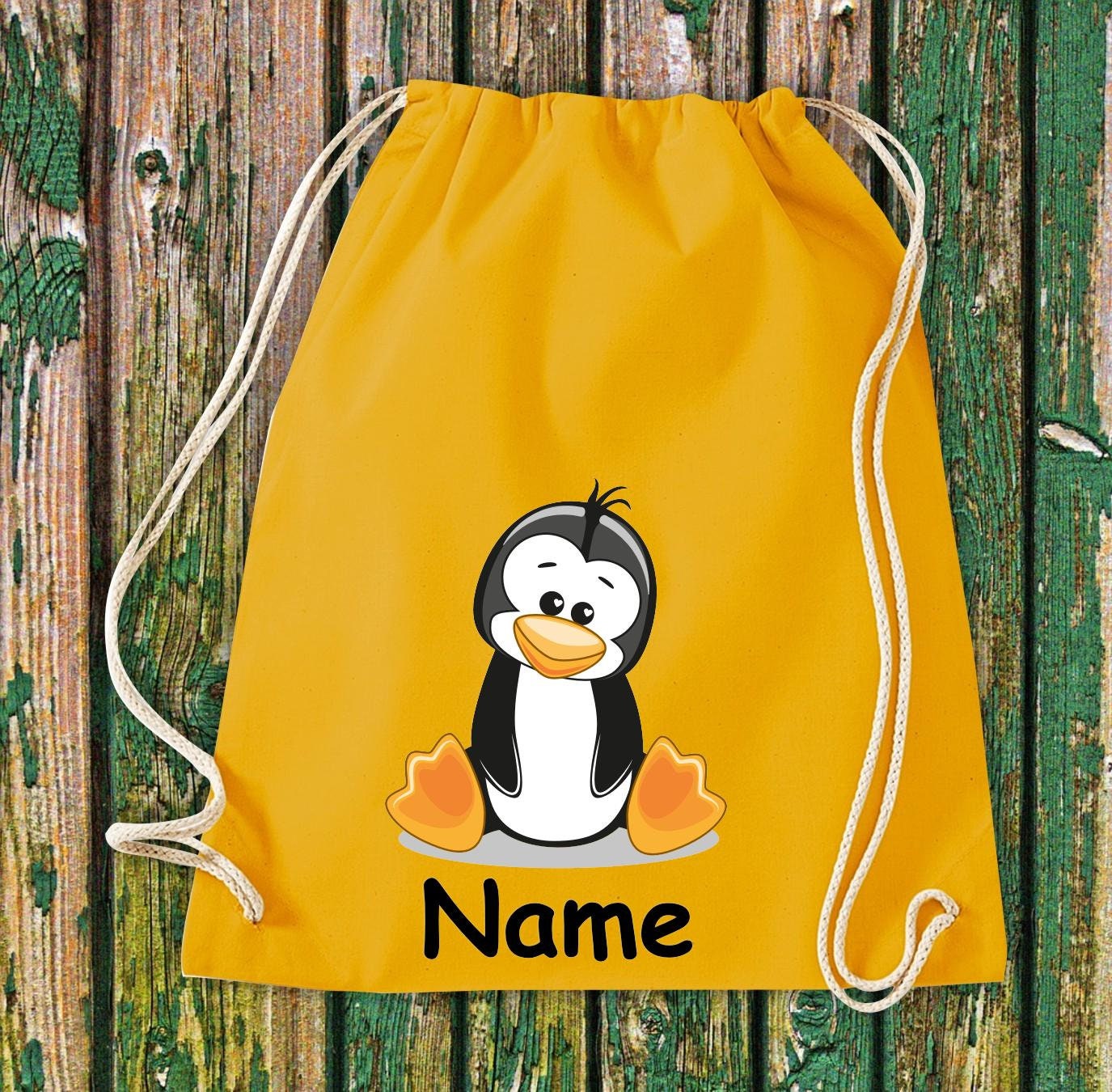 Turnbeutel Tier Motive Mit Wunsch Namen Kinder Gymsack Sportbeutel von ShirtInStyle