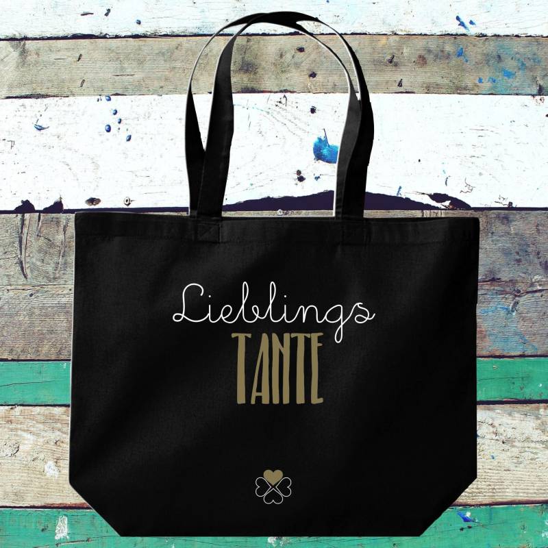 stoffbeutel "Lieblingsmensch Lieblings Tante" Jute Baumwolle Tasche Einkaufen Beutel Geschenkidee von ShirtInStyle