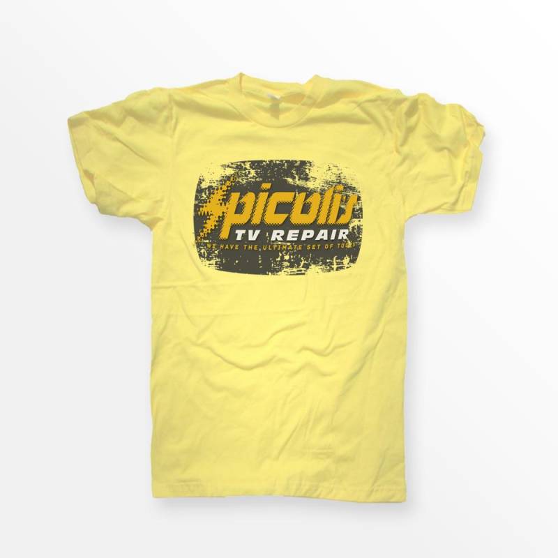 Spicoli Shirt Spicoli's Tv Reparatur Vintage 90Er Jahre Film T-Shirt Spicoli Shirt Spicoli's Tv Reparatur Vintage 90Er Jahre Film T-Shirt von ShirtLoaf