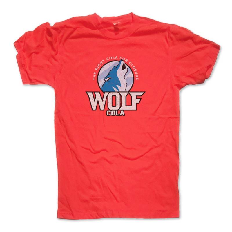 Wolf Cola Vintage Tv T-Shirt Wolf Cola Vintage Tv T-Shirt von ShirtLoaf