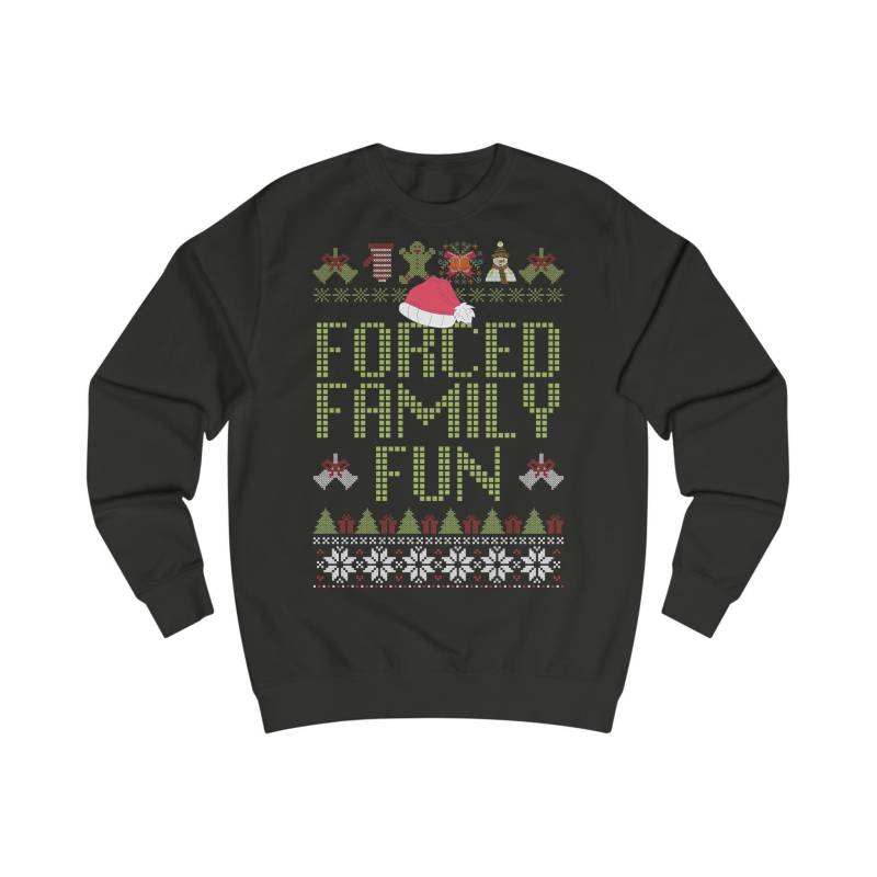 Forced Family Fun Sweatshirt, Ugly Sweater Lustiger Spruch Xmas, Pullover Advent, Geschenk Weihnachtsfeier, Weihnachtspulli Forced Family Fun Sweatshirt, Ugly Sweater Lustiger Spruch Xmas, Pullover Advent, Geschenk Weihnachtsfeier, Weihnachtspulli von ShirtSella