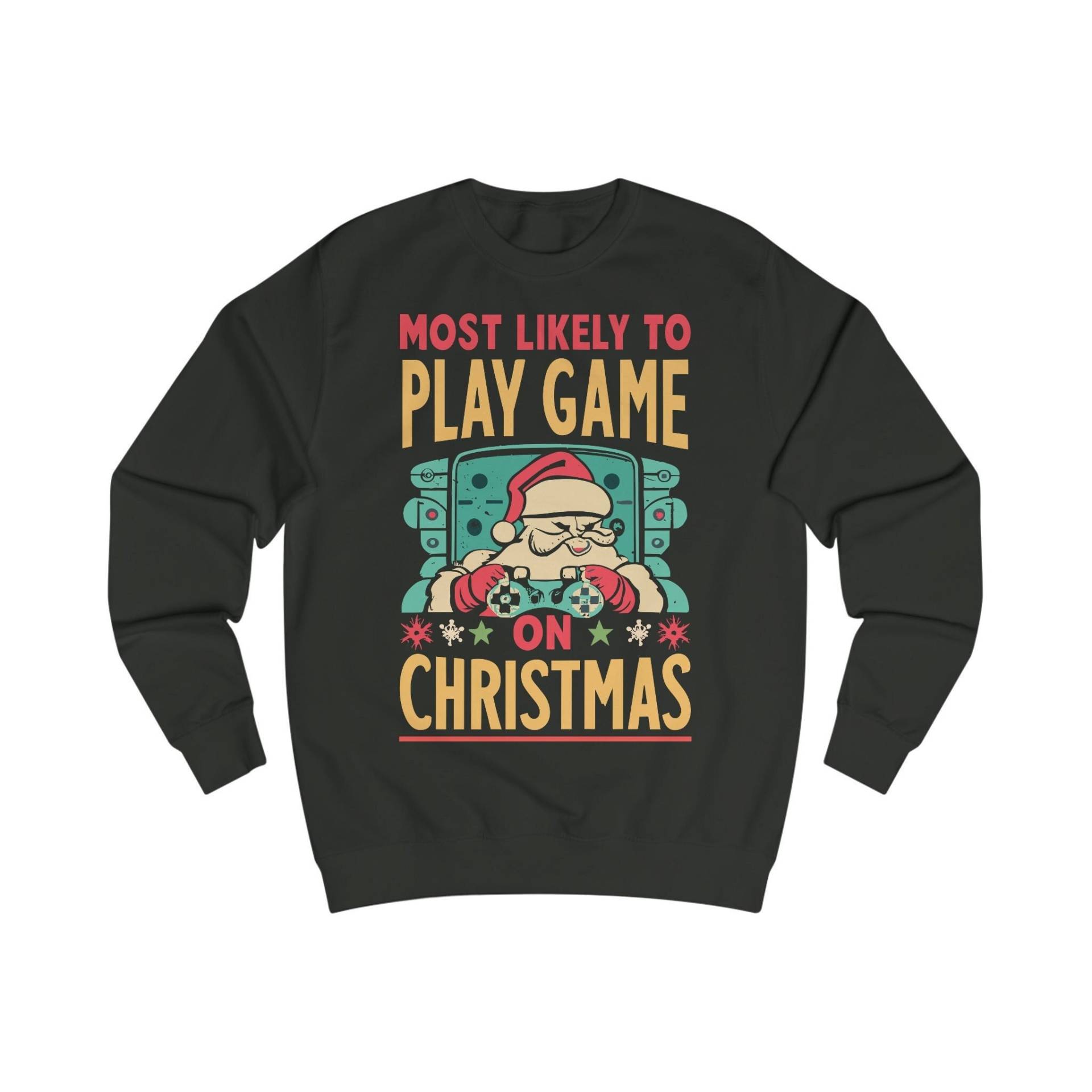 Most Likey To Play Games On Christmas Sweatshirt, Ugly Sweater Gamer, Weihnachtspulli Gaming Geschenk, Zocken Xmas Präsent Most Likey To Play Games On Christmas Sweatshirt, Ugly Sweater Gamer, Weihnachtspulli Gaming Geschenk, Zocken Xmas Präsent von ShirtSella