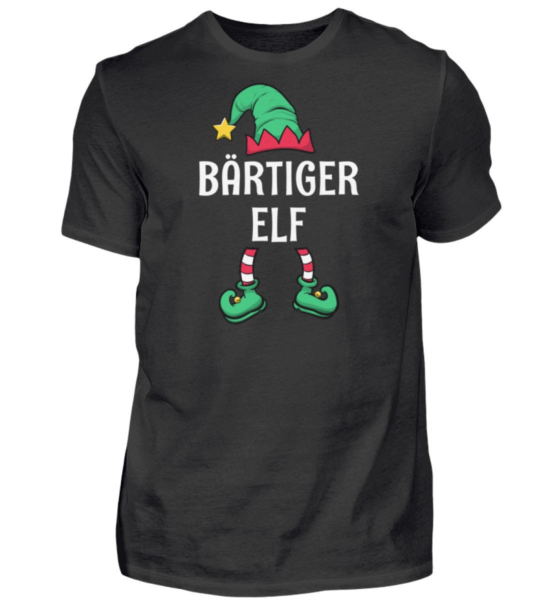 Bärtiger Elf Partnerlook Familien Outfit Männer Weihnachten T-Shirt Bärtiger Elf Partnerlook Familien Outfit Männer Weihnachten T-Shirt von ShirtVerrueckt