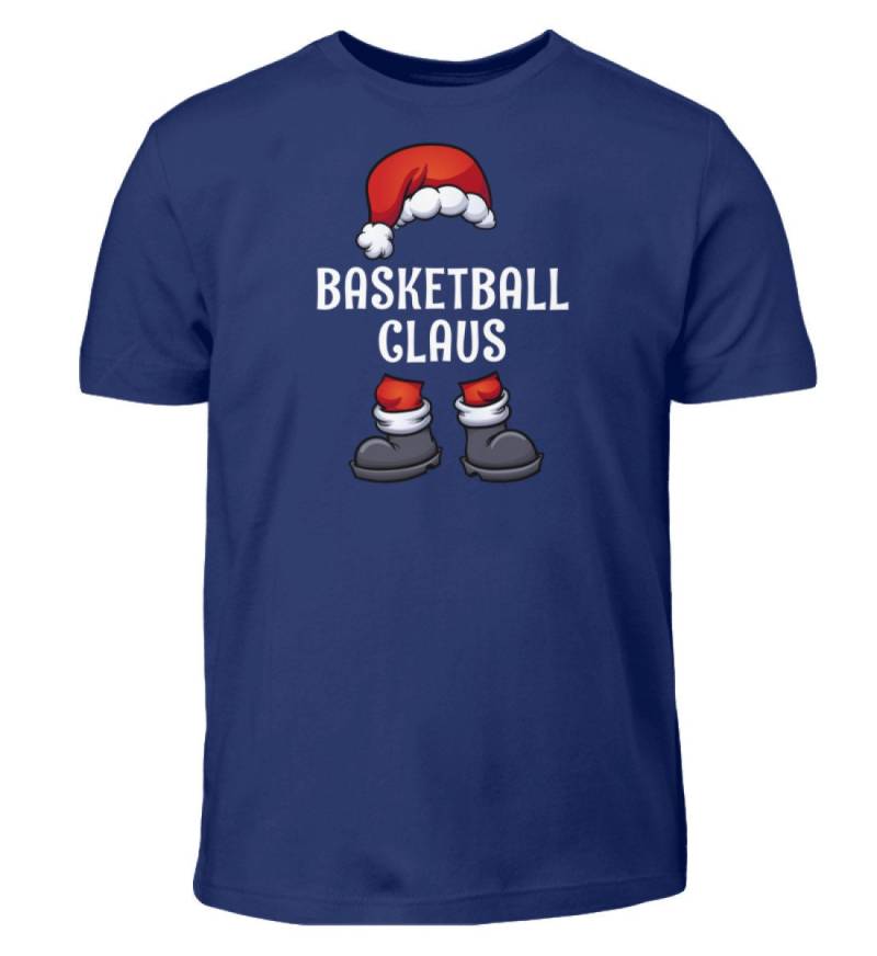 Basketball Claus Partnerlook Familien Outfit Jungen Und Mädchen Weihnachten T-Shirt von ShirtVerrueckt