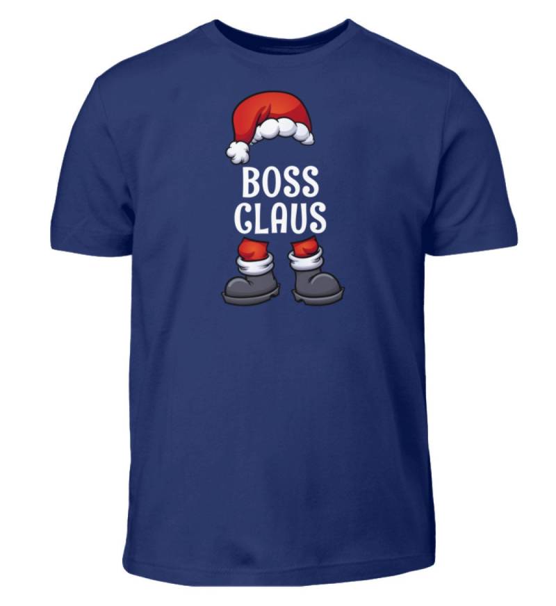 Boss Claus Partnerlook Familien Outfit Jungen Und Mädchen Weihnachten T-Shirt von ShirtVerrueckt