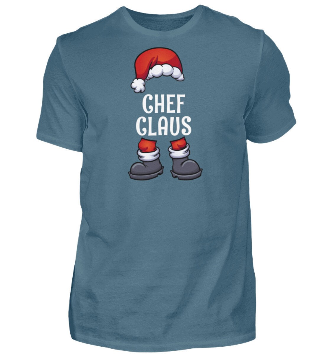 Chef Claus Partnerlook Familien Outfit Männer Weihnachten T-Shirt Chef Claus Partnerlook Familien Outfit Männer Weihnachten T-Shirt von ShirtVerrueckt