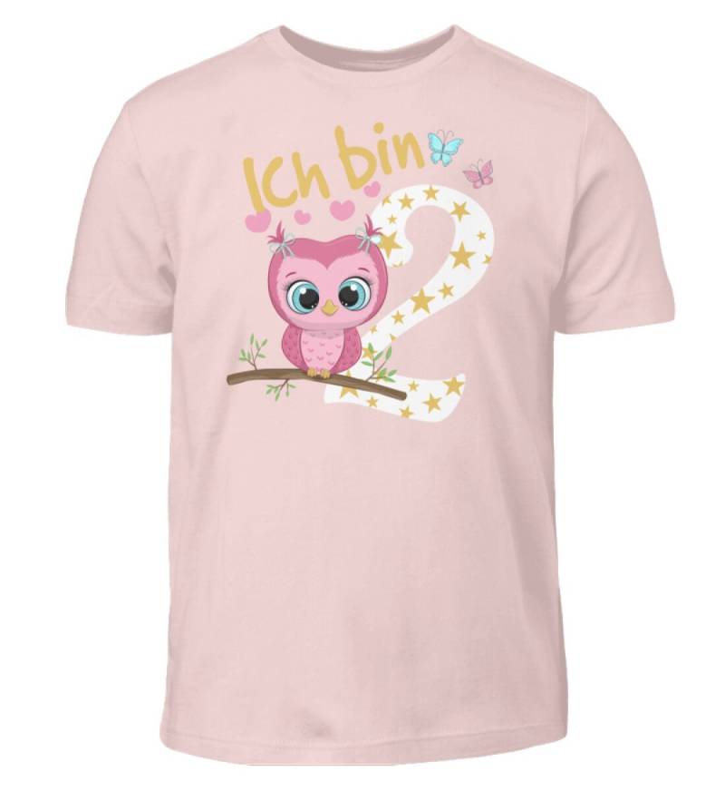 Eule Geburtstagsshirt Kinder 2. Geburtstag Mädchen 2 Jahre T-Shirt Geschenk von ShirtVerrueckt