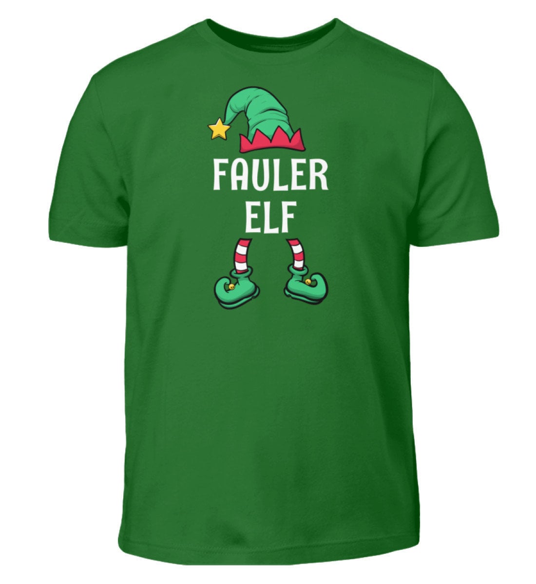 Fauler Elf Partnerlook Familien Outfit Jungen Weihnachten T-Shirt Fauler Elf Partnerlook Familien Outfit Jungen Weihnachten T-Shirt von ShirtVerrueckt