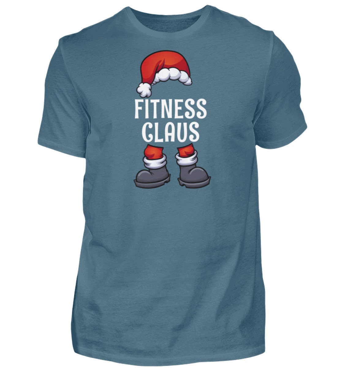 Fitness Claus Partnerlook Familien Outfit Männer Weihnachten T-Shirt Fitness Claus Partnerlook Familien Outfit Männer Weihnachten T-Shirt von ShirtVerrueckt