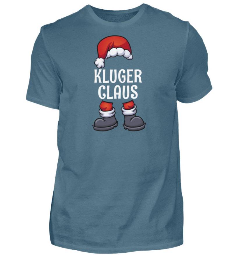 Kluger Claus Partnerlook Familien Outfit Männer Weihnachten T-Shirt Kluger Claus Partnerlook Familien Outfit Männer Weihnachten T-Shirt von ShirtVerrueckt