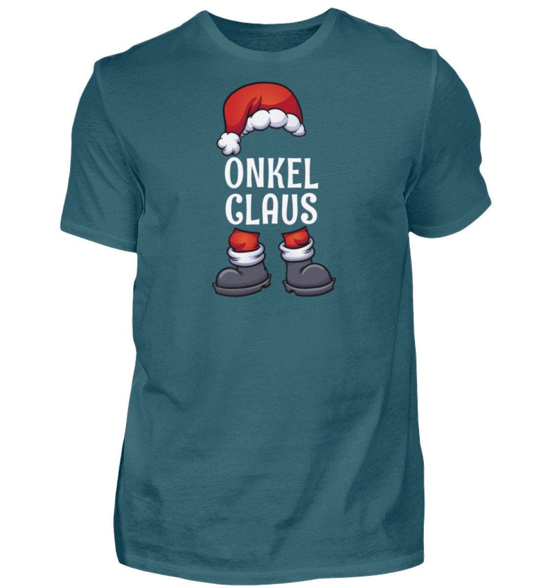 Onkel Claus Partnerlook Familien Outfit Männer Weihnachten T-Shirt Onkel Claus Partnerlook Familien Outfit Männer Weihnachten T-Shirt von ShirtVerrueckt