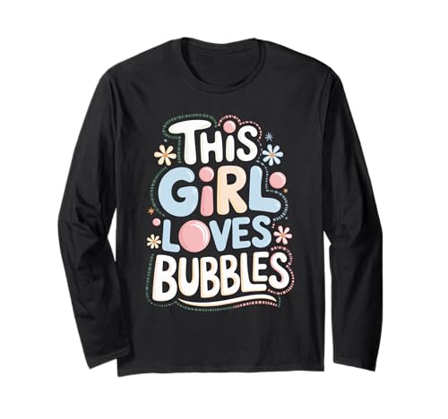 Dieses Mädchen liebt Bubbles Cute Bubble Tea Langarmshirt von ShirtZilla