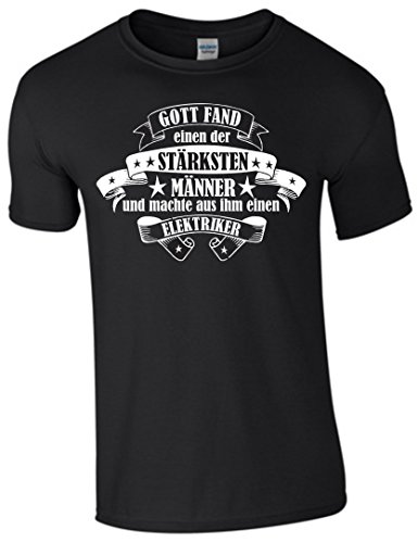 Einer der stärksten Männer Elektriker T-Shirt (m) von Shirtbild