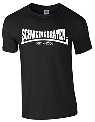 Schweinebraten mit Knödl Premium T-Shirt (XXXL) von Shirtbild