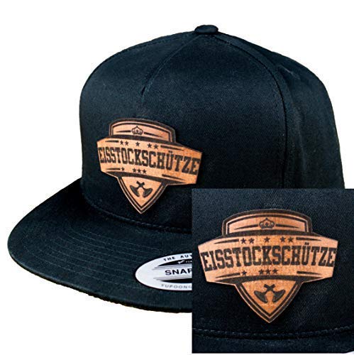 Shirtbild Eisstockschütze Eisstock Eisstockschießen Cap (Größenverstellbaru) von Shirtbild