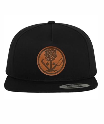 Shirtbild Gärtner Cap mit Lederpatch Galabauer Mütze Landschaftsgärtner Kappe, Muster Name: Gerade von Shirtbild