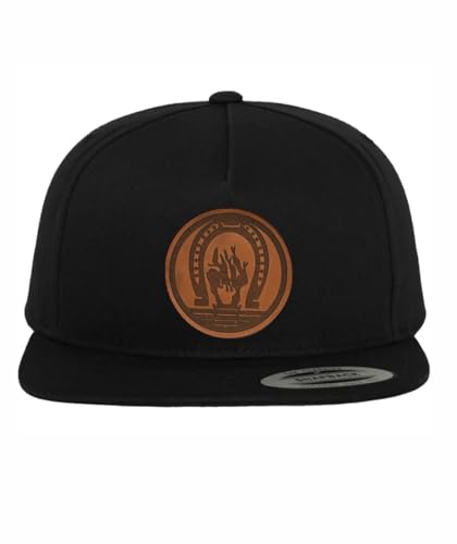 Shirtbild Hufschmied Cap Handwerker Mütze mit Lederpatch, Muster Name: Gerade von Shirtbild