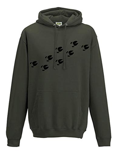 Shirtbild Jäger Wildschwein Hoodie (XL) von Shirtbild