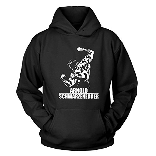 Shirtblaster Arnold Schwarzenegger Kapuzenpullover Größe XL von Shirtblaster