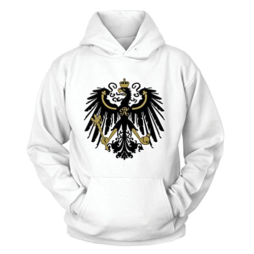 Preußen Adler Kapuzenpullover Size L von Shirtblaster