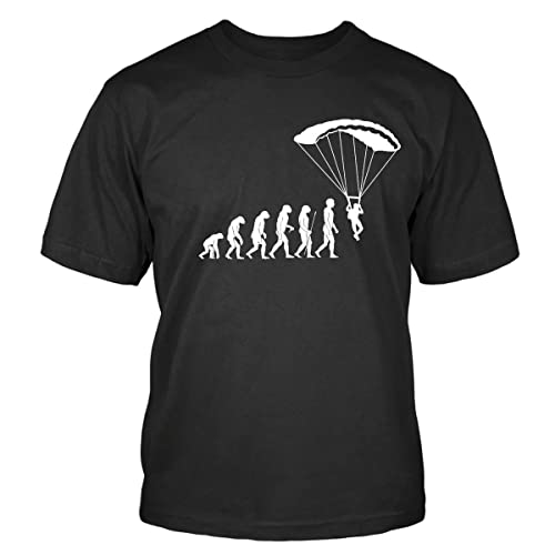 Shirtblaster Fallschirm Evolution T-Shirt Evolution Fallschirm Größe L von Shirtblaster