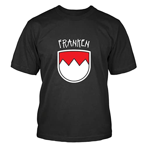 Shirtblaster Heimvorteil Franken Frankenrechen T-Shirt Franken Deutschland Germany Größe 3XL von Shirtblaster