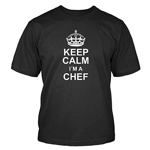 Shirtblaster Keep Calm I´m a Chef T-Shirt Keep Calm Chef Boss Größe 2XL von Shirtblaster