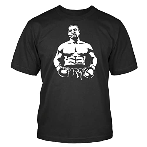 Shirtblaster Mike Tyson T-Shirt Mike Tyson Boxen Boxing Boxer Größe 4XL von Shirtblaster