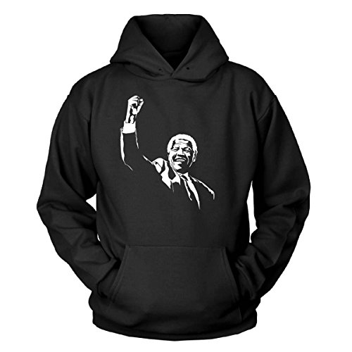 Shirtblaster Nelson Mandela Kapuzenpullover Größe M von Shirtblaster