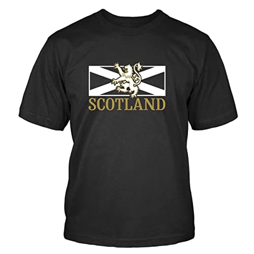 Shirtblaster Schottland T-Shirt Scotland Flagge Wappen Größe 2XL von Shirtblaster