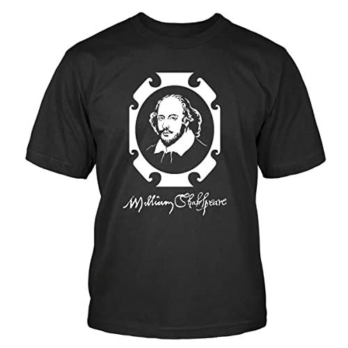 Shirtblaster William Shakespeare T-Shirt William Shakespeare Größe 2XL von Shirtblaster