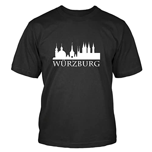 Shirtblaster Würzburg Franken Skyline T-Shirt Frankenwein Deutschland Germany Größe L von Shirtblaster