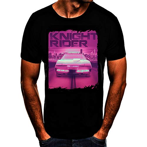 Knight Rider Lila KITT T-Shirt (L) von Shirtbude