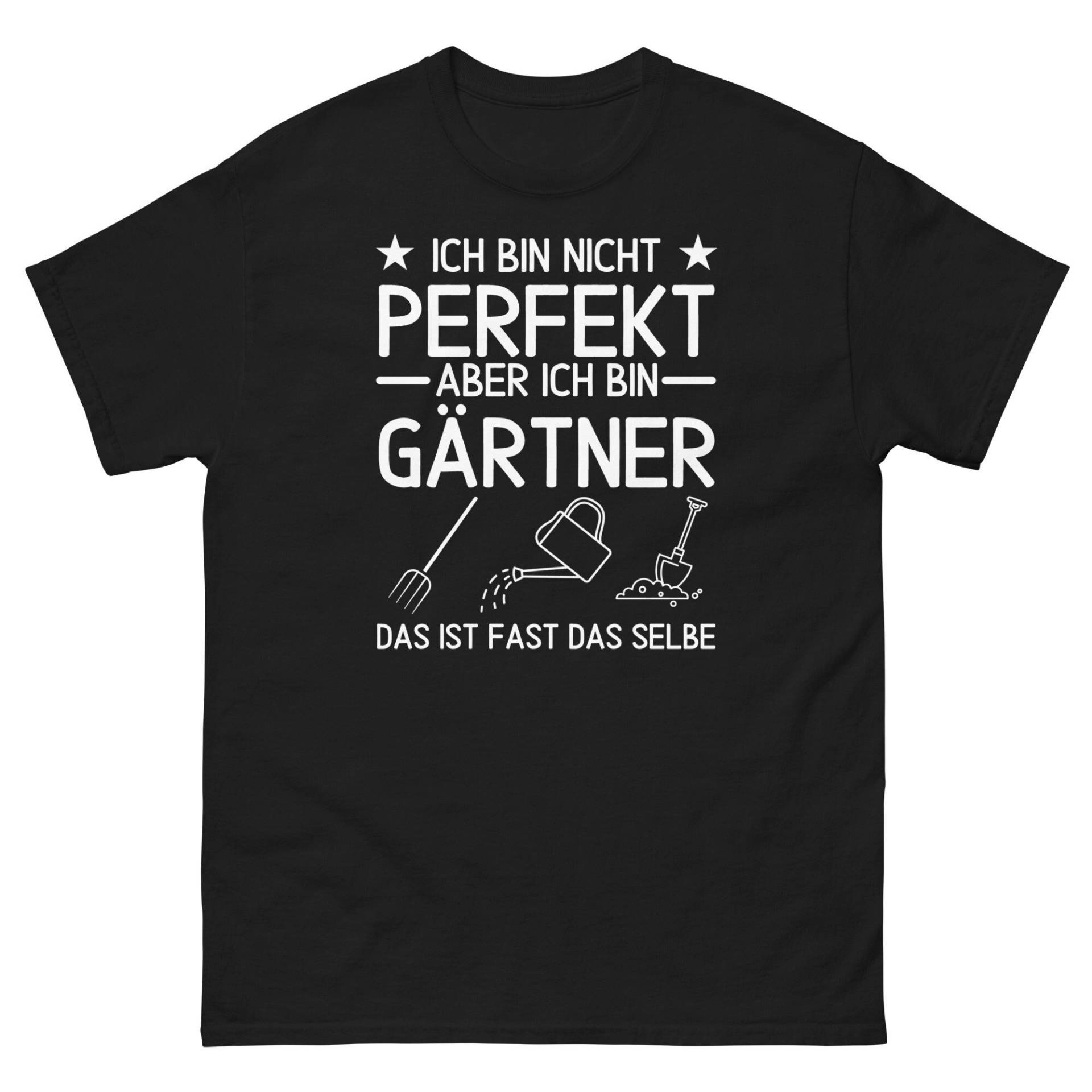 Gärtner Shirt, Lustiges Tshirt Mit Lustigem Spruch, Berufe T-Shirt Für Männer, Ich Bin Nicht Perfekt Geschenkidee von ShirtdesignCH