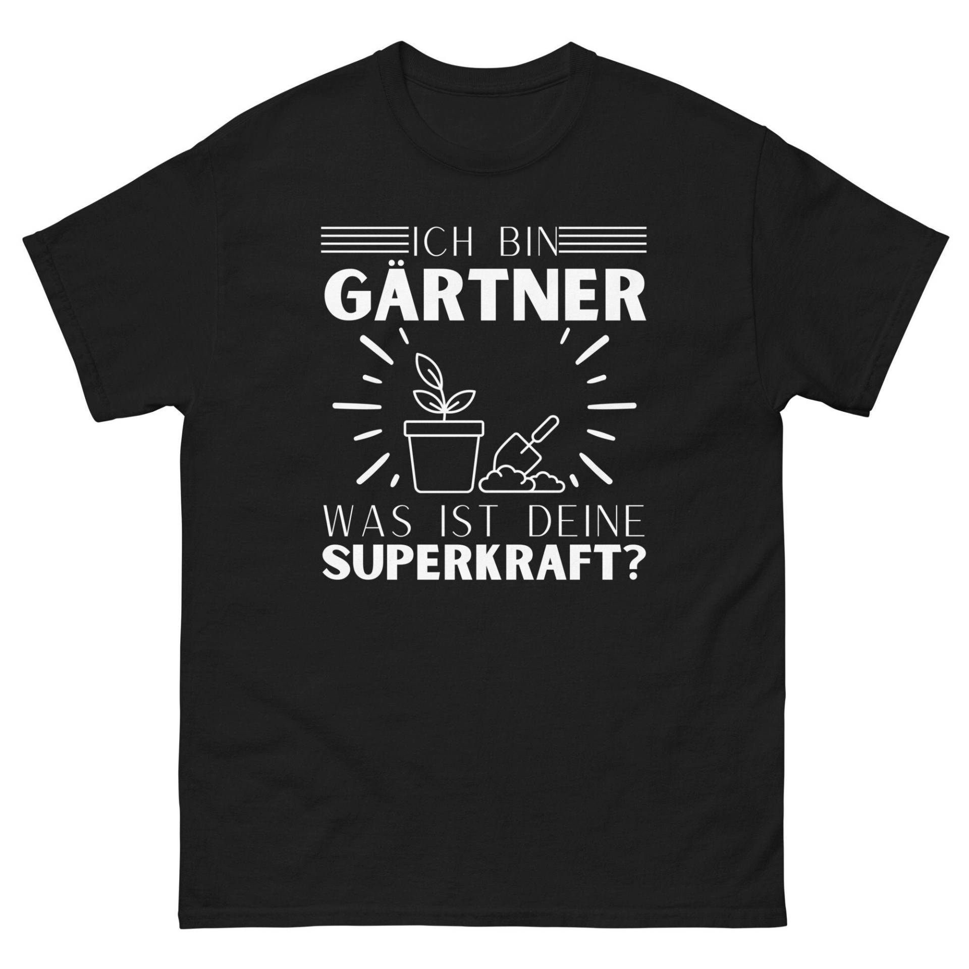 Gärtner Shirt, Lustiges Tshirt Mit Lustigem Spruch, Berufe T-Shirt Für Männer, Was Ist Deine Superkraft Geschenk von ShirtdesignCH