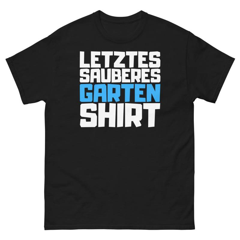 Garten Shirt Mit Lustigem Spruch, Hobby Sprüche Tshirt, Letztes Sauberes Shirt, Geschenkidee Geschenk T-Shirt von ShirtdesignCH