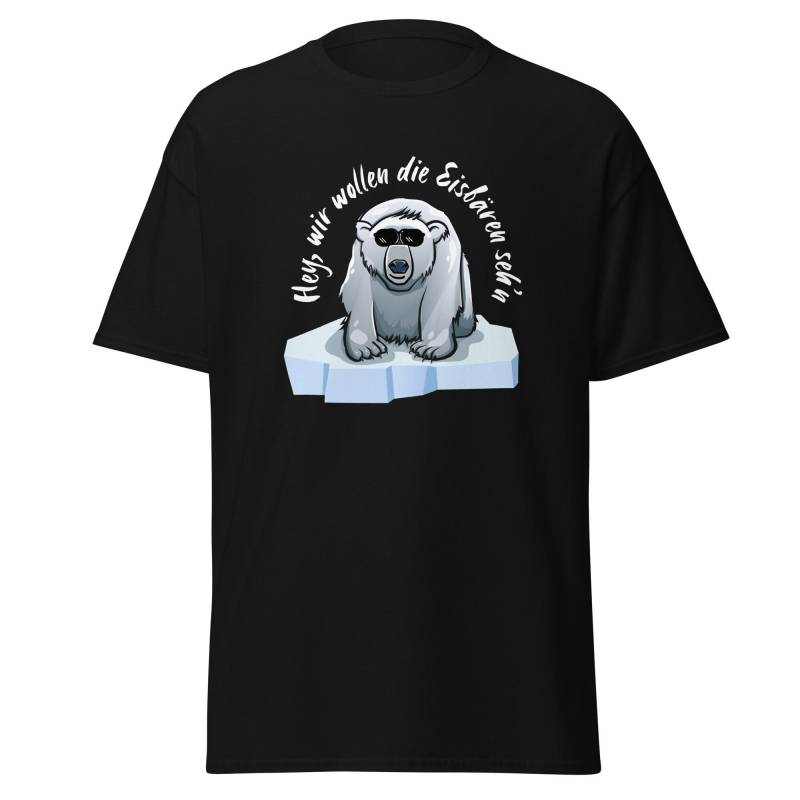 Hey Wir Wollen Die Eisbären Seh'n, Sauf Shirt Design, Tshirt Für Männer Und Frauen Jede Party, Alkohol Bier Drink Mallorca Schlager von ShirtdesignCH